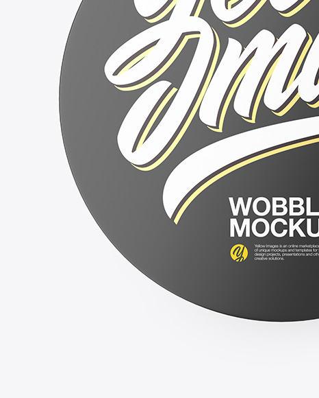 Glossy Wobbler Mockup