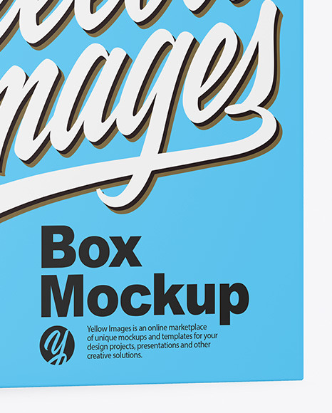 Paper Box Mockup