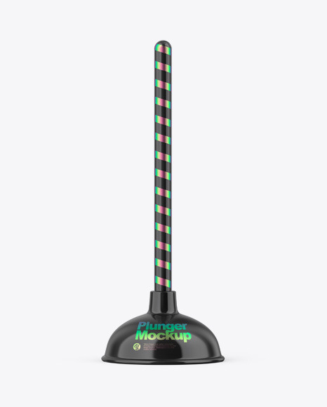 Glossy Plunger Mockup