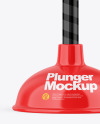 Glossy Plunger Mockup