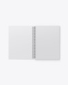 Opened Notebook Mockup