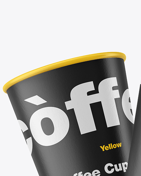 Paper Coffee Cups Mockup