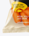 Plastic Bag With Baby Carrots Mockup