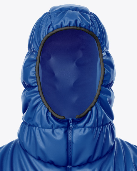 Men's Down Jacket Mockup