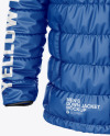 Men's Down Jacket Mockup