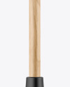 Matte Plunger W/ Wooden Handle Mockup