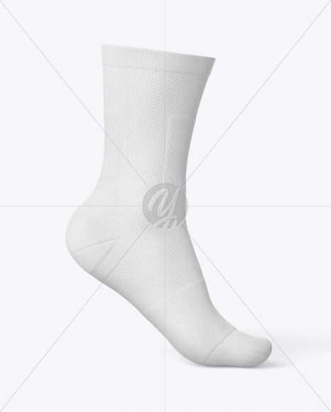 Compression Short Sock Mockup