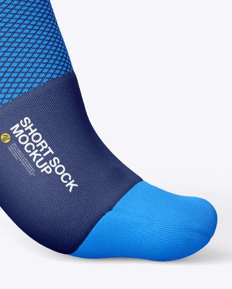 Compression Short Sock Mockup