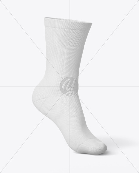 Compression Short Sock Mockup