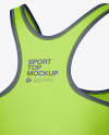 Women's Sport Kit Mockup - Back Half Side View