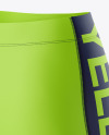 Women's Sport Kit Mockup - Back Half Side View