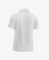 Men's Short Sleeve Polo Raglan Mockup