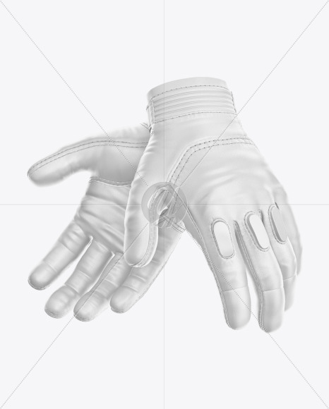 Motocross Gloves Mockup