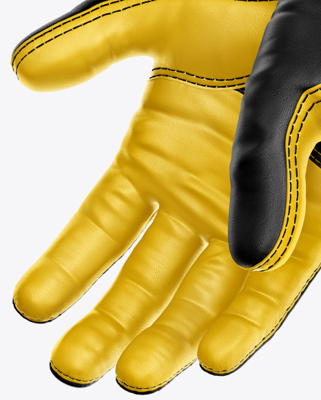 Motocross Gloves Mockup