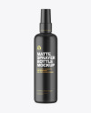 Matte Cosmetic Sprayer Bottle Mockup Matte Cosmetic Sprayer Bottle Mockup