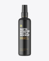 Matte Cosmetic Sprayer Bottle Mockup