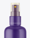 Matte Cosmetic Sprayer Bottle Mockup Matte Cosmetic Sprayer Bottle Mockup