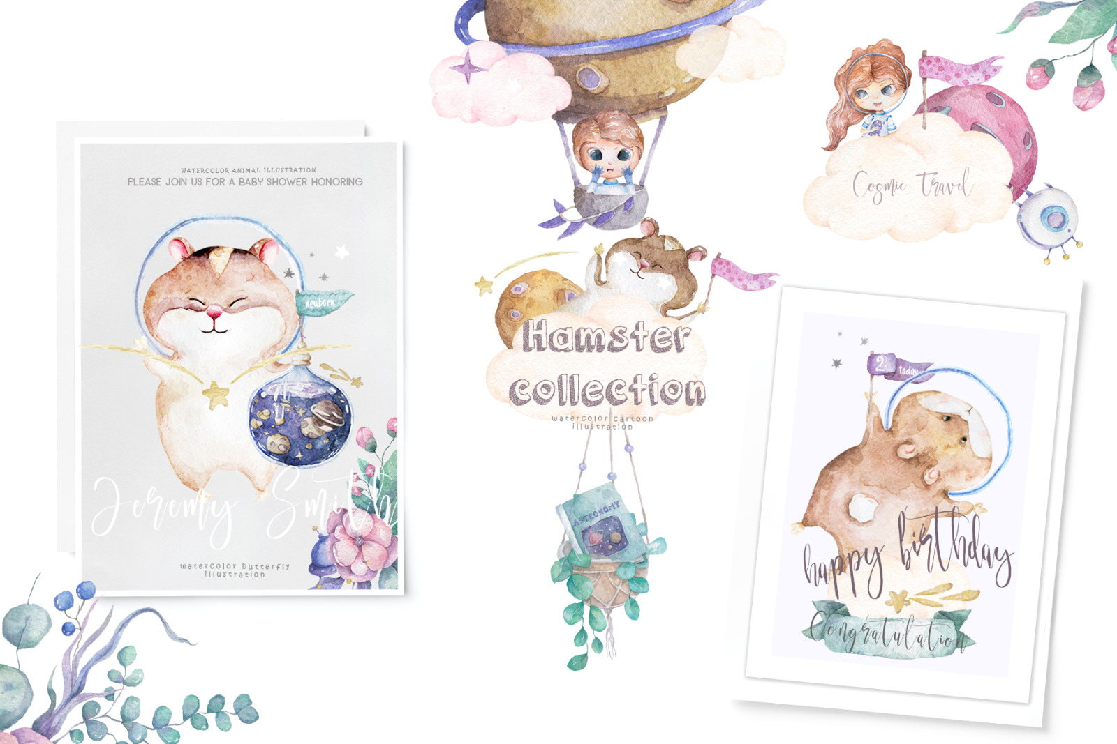 Space Adventure Watercolor Set Space Adventure Watercolor Set