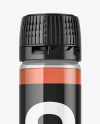 Clear Sport Nutrition Bottle Mockup