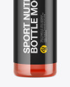 Sport Nutrition Bottle Mockup