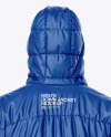 Men's Down Jacket Mockup