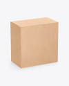 Kraft Box Mockup