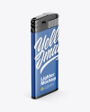 Glossy Plastic Lighter Mockup