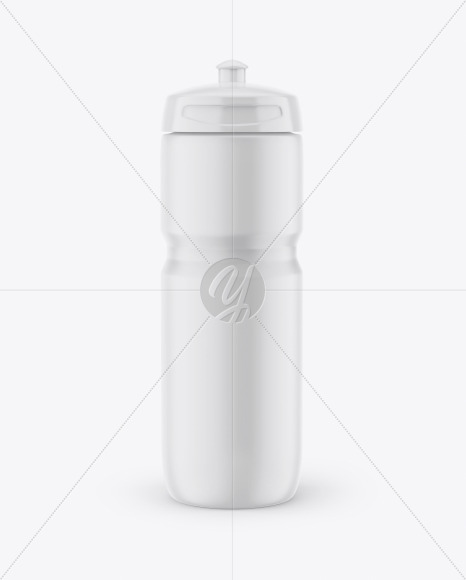 Matte Sport Bottle Mockup