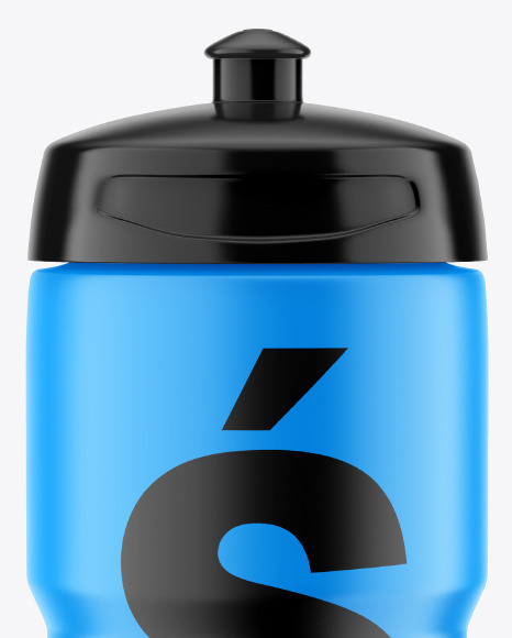 Matte Sport Bottle Mockup