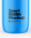 Matte Sport Bottle Mockup