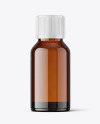 Pharmacy Amber Glass Bottle Mockup