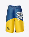 Compression Shorts Mockup – Back View