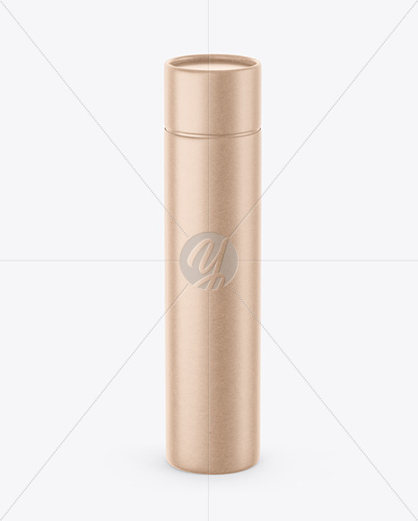 Kraft Paper Tube Mockup