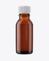 Amber Glass Bottle Mockup Amber Glass Bottle Mockup