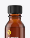 Amber Glass Bottle Mockup Amber Glass Bottle Mockup
