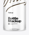 Clear Pet Bottle Mockup