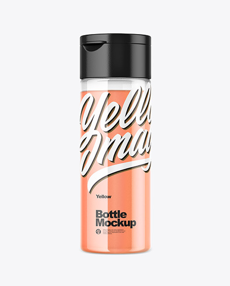 Clear Pet Bottle Mockup - Pet mockup