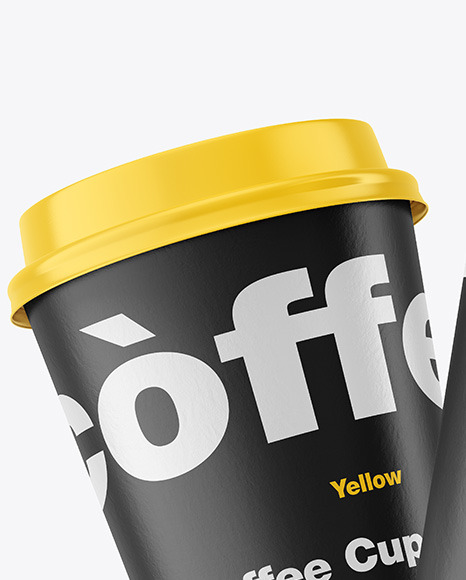 Paper Coffee Cups Mockup