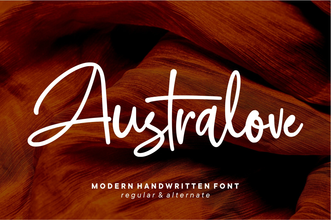 Australove - Modern Handwritten Australove - Modern Handwritten
