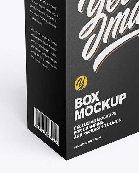 Paper Box Mockup