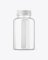 Empty Pills Bottle Mockup