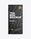 Tea Paper Box Mockup