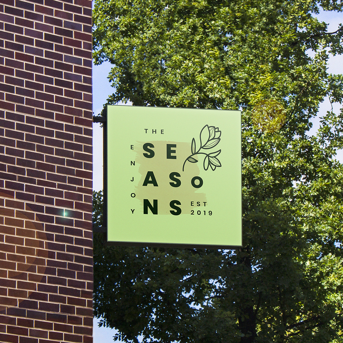 Outdoor Signs Mockups Set Outdoor Signs Mockups Set