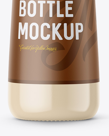 300ml Glossy Ceramic Bottle Mockup 300ml Glossy Ceramic Bottle Mockup