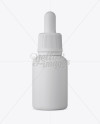 Matte Nasal Drops Bottle Mockup - Front View