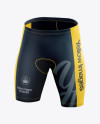 Men’s Cycling Shorts mockup (Half Side View)