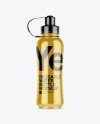 Metallic Sport Bottle Mockup - Front View