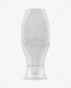 Matte Plastic Bottle Mockup - Front View