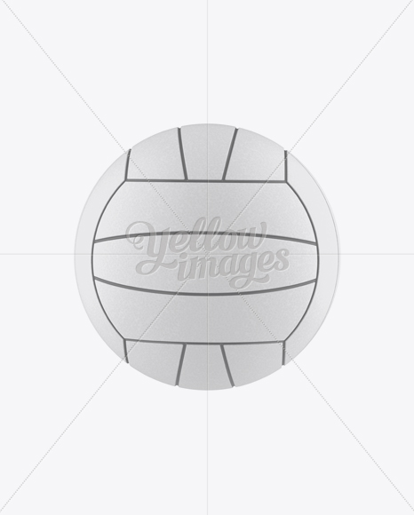 Water Polo Ball Mockup - Front View