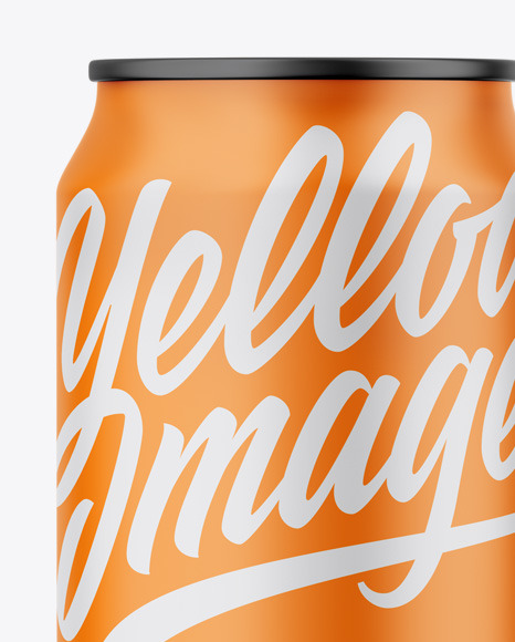 Matte Can Mockup Matte Can Mockup
